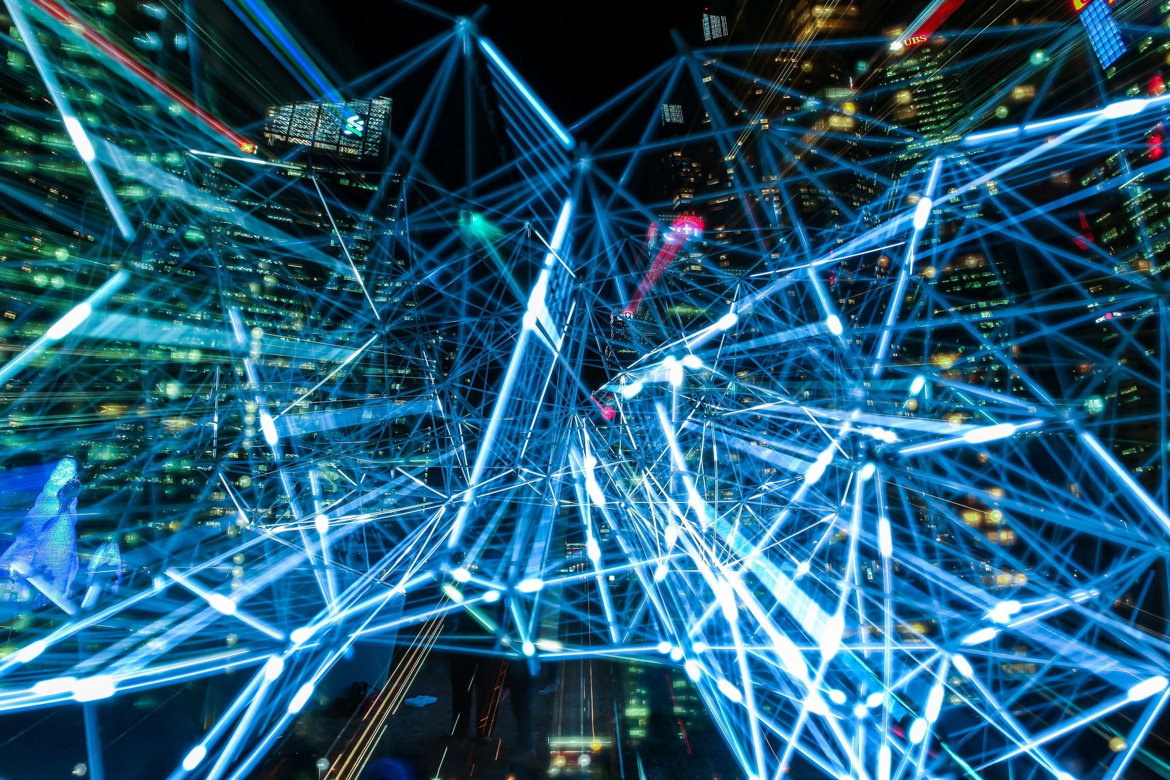 A connected city representing the coordinated network behind every development.